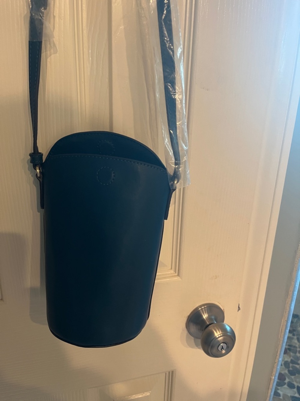 J. Jill Teal Leather Crossbody Pouch